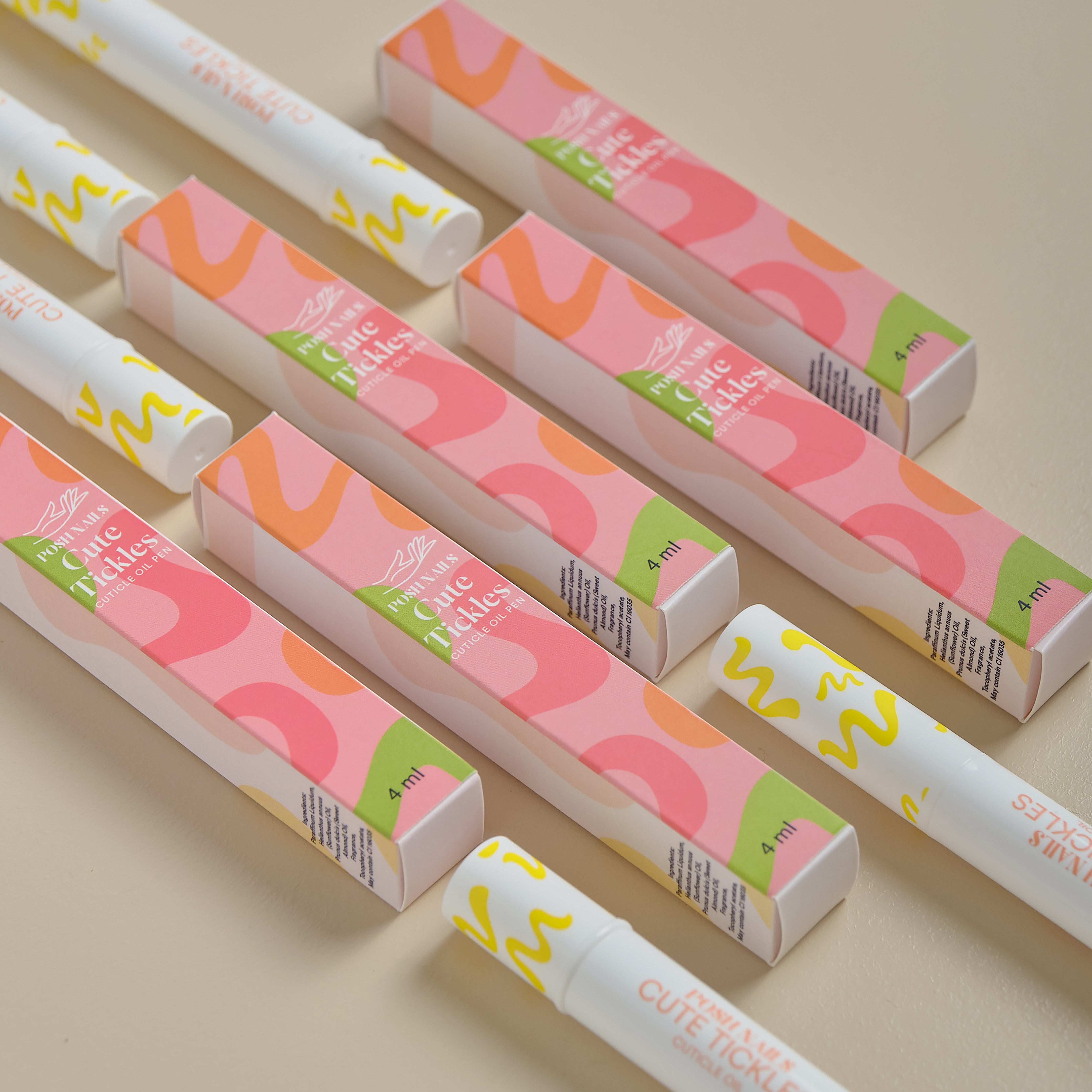 Cute Tickles Cuticle Oil Pen Twin Pack